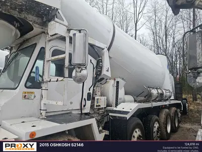 Used 2015 OSHKOSH S2146 Concrete Mixer Trucks Michigan US | Proxy Equipment #1380170