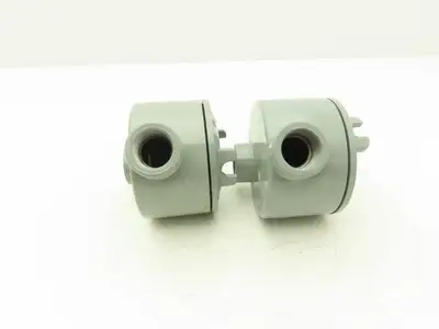 Rawelt GR Series Explosion Proof Conduit Outlet Box 3/4"NPT Two Hole Lot of 2