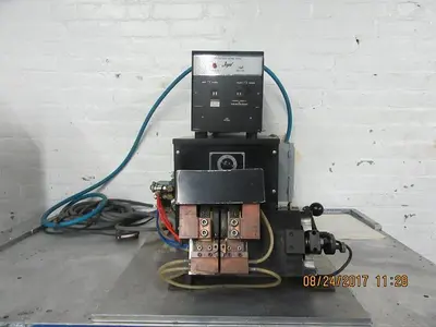 1975-300 JOYAL MDL. L1G-5 5KVA BUTT WELDER WITH JOYAL MICRO PROCESSOR WELDING CONTROL