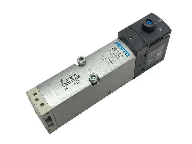 Used Festo Air Solenoid Valve 5/2 Monostable, 539159 Solenoid Valves Michigan US | Maverick Industrial Sales #1395085