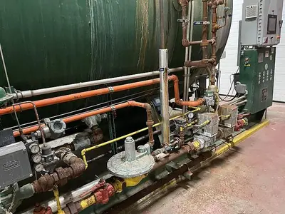USED 1993 JOHNSTON BOILER PFTA 750-4G-150S