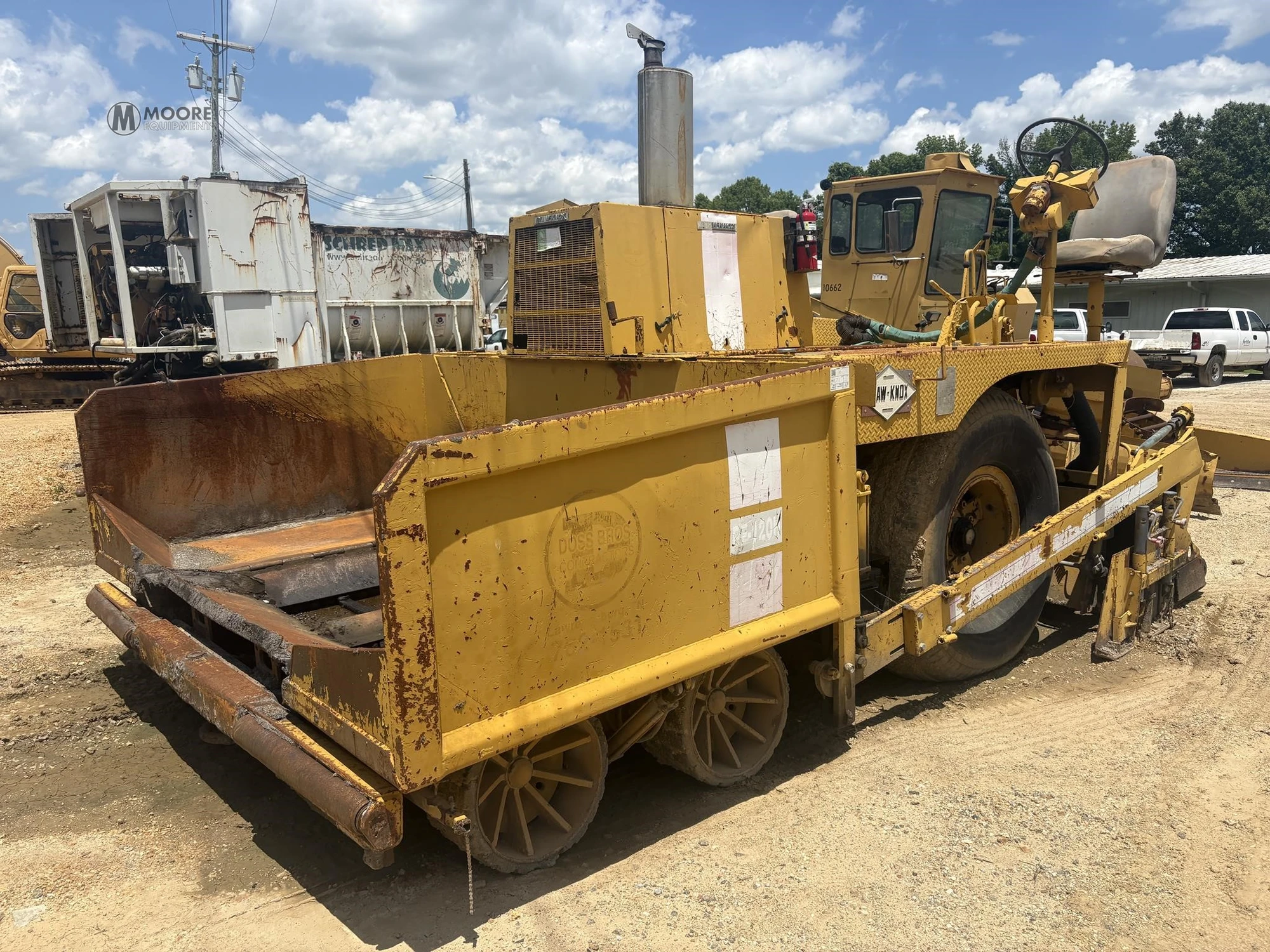 Used 1983 BLAW-KNOX PF120H Asphalt Pavers Tennessee US | Moore Equipment #1517256