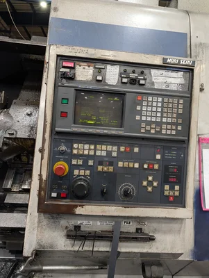 Mori Seiki SL-65 CNC Lathe 220/3/60, W/ Mori Seiki MSC-516 Control; W/ Hyd Unit; W/ Chip Conveyor;