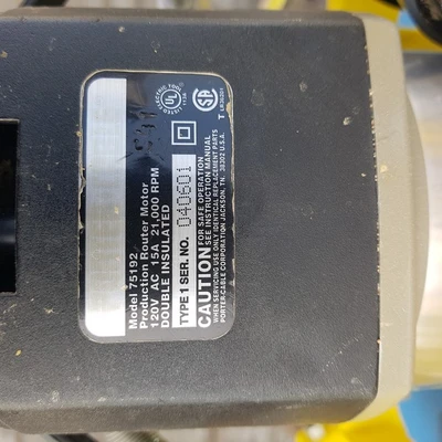 Her-Saf Manual Panel Router