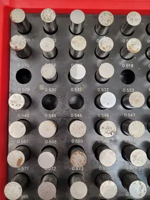 USED MHC M3 MINUS PLUG GAGE SET