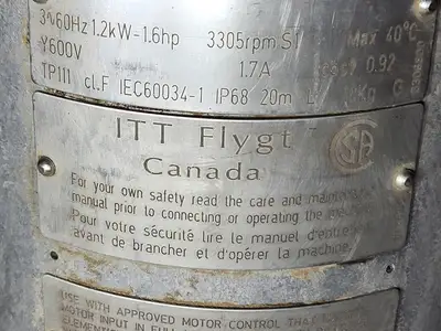 USED FLYGT 2052.170-0128