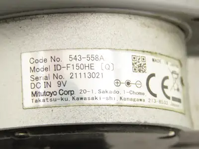 Mitutoyo 543-558A Absolute Digimatic Indicator Gage 0-2" 50mm Backlit ID-F150HE