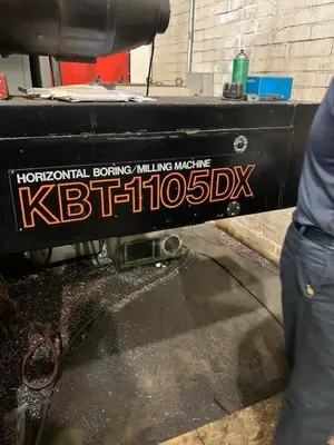 Used 1984 KURAKI KBR-1105BX Horizontal Table Type Boring Mills Ohio US | G-2000, Inc. #178065