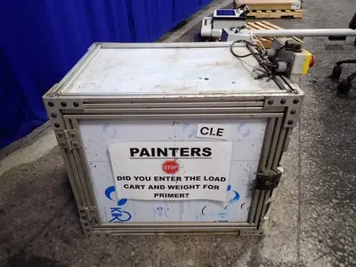 21" X 28" X 23" Aluminum Frame Storage