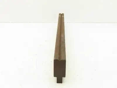 Press Brake Die 23-9/16" Long 90° V 1/4" W 1/8" D 1-3/4" H 1/2" Tang