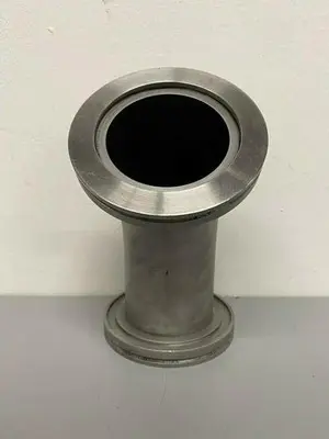 Stainless Steel Elbow 90 Degrees 3 5/8" KF Vacuum Fitting