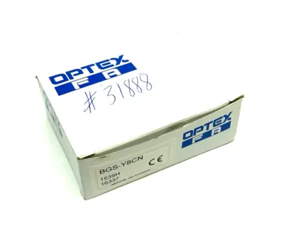 USED OPTEX PHOTOELECTRIC SENSOR, IP67 WATERPROOF, 30-200MM SENSE DISTANCE