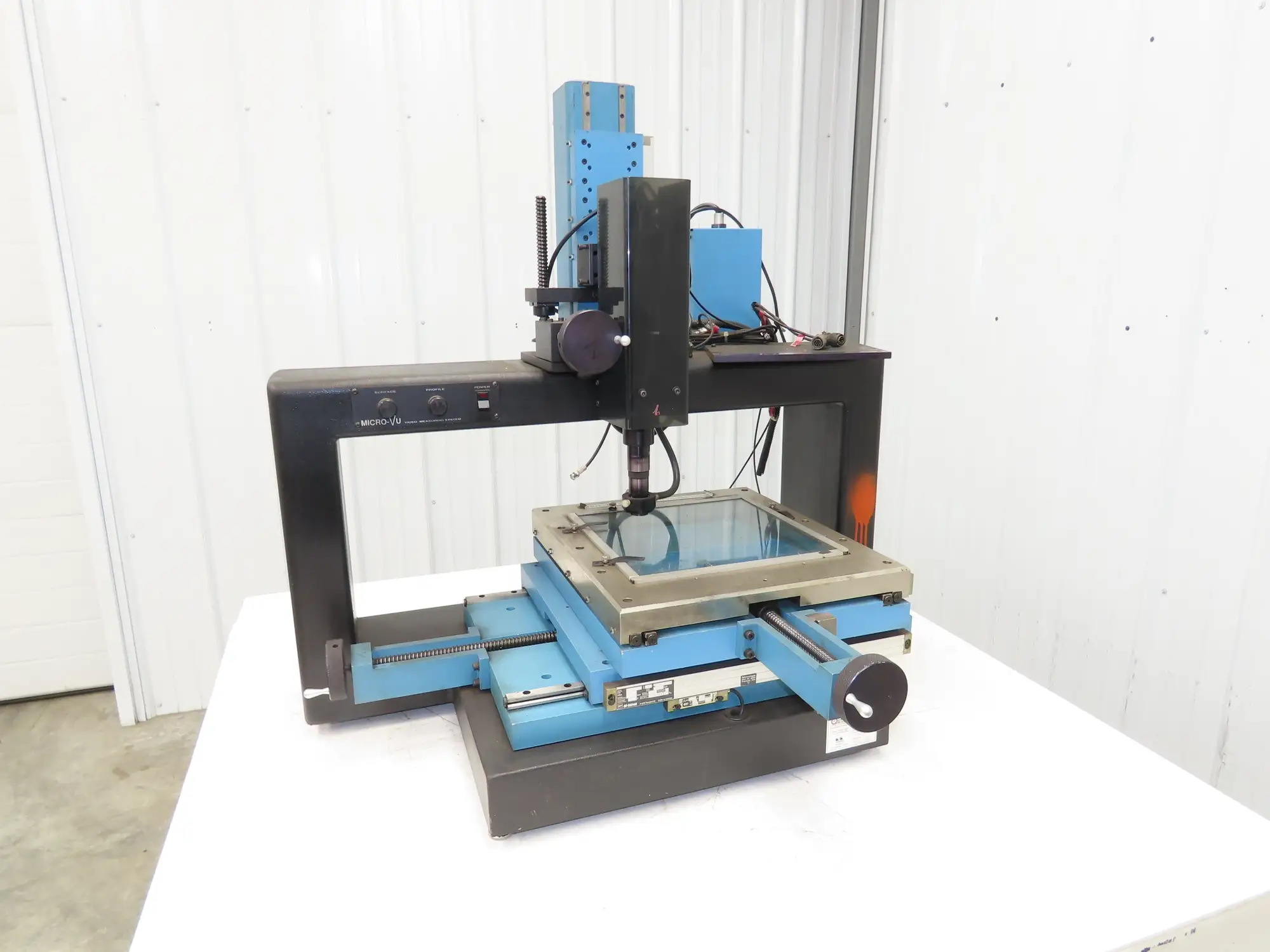 Microvu Vector 12x12 Video Measurement Inspection System 12" Area RSF Elektronik