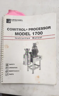 Urschel Comitrol Processor Model 1700 # 5669