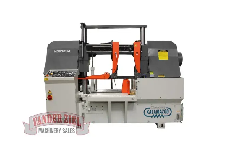 New | in-Stock CLAUSING H2030SA Horizontal Band Saws Michigan US | Vander Ziel Machinery Sales #480273