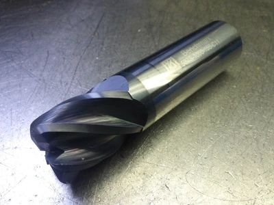 Benchmark 1" 5 Flute Carbide CR Endmill 1" Shank 537S1002015C15 (LOC3648B)