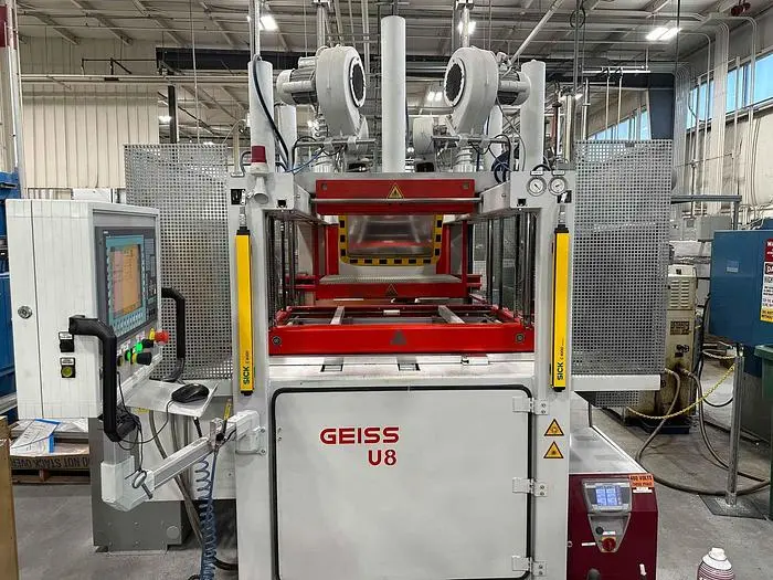 Used GEISS DU 1000X610X300 U8 Vacuum Formers Indiana US | MANUFACTURING SOLUTIONS #301227