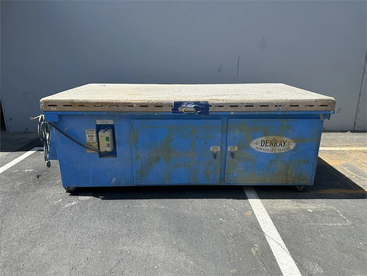 Used DENRAY "9600" Downdraft Tables California US | MachineryMax #1373187