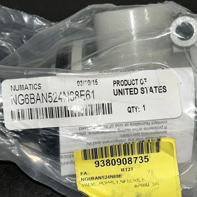 NEW Numatics NG6BAN524N68E61