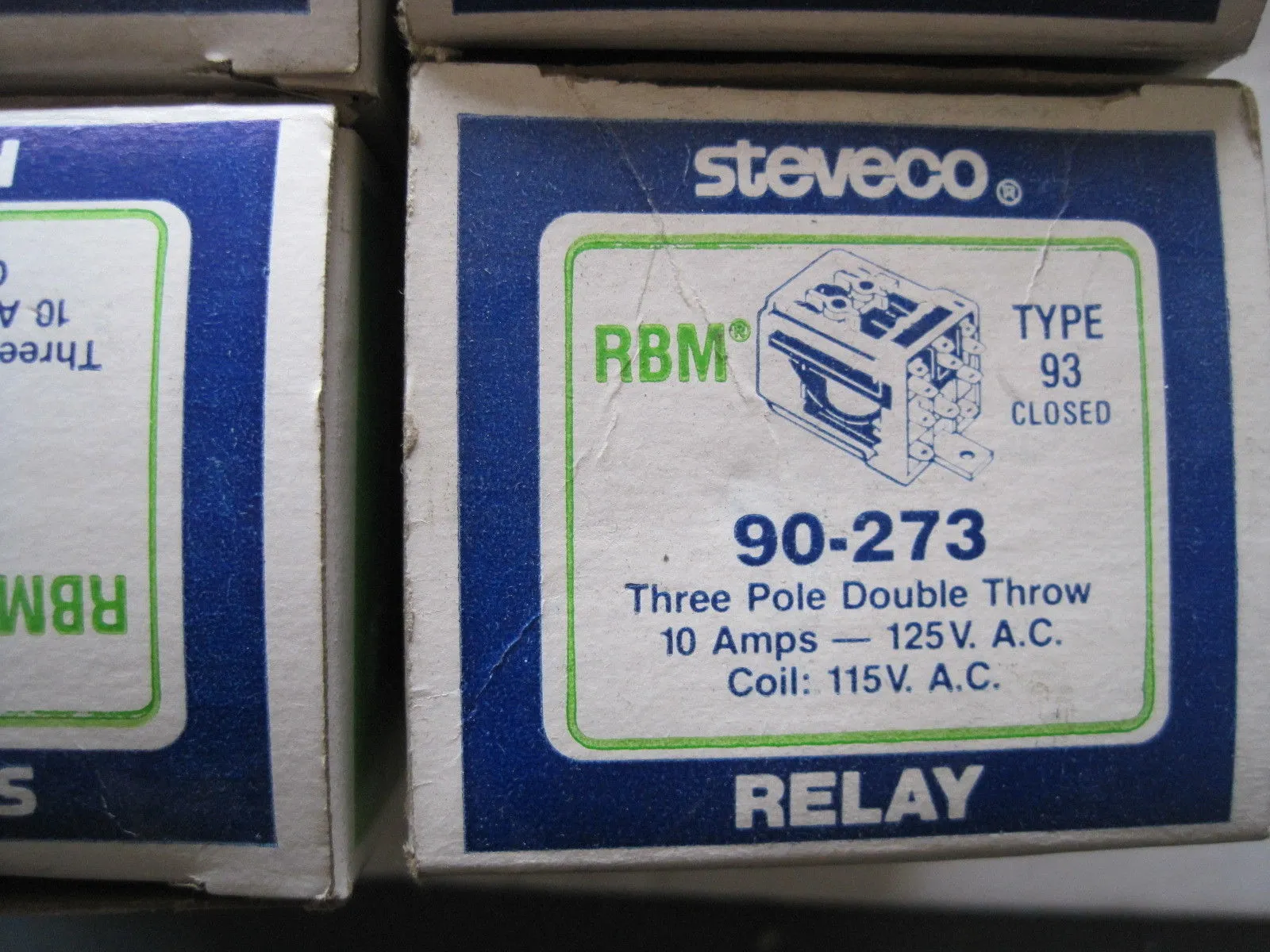 NEW STEVECO 90-273 RELAY