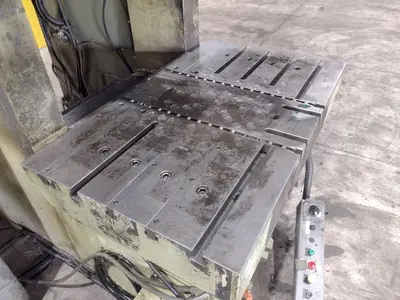220 TON AIDA MODEL #NCI-200(2) GAP FRAME PRESS, 12.59" STROKE: STOCK #22210