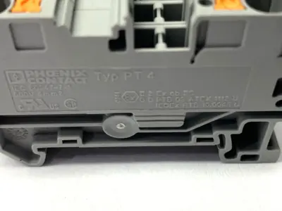 USED PHOENIX CONTACT FEED-THROUGH TERMINAL BLOCK 3211757 LOT OF 15