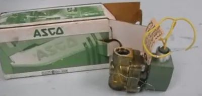 QTY. 1. ASCO RED HAT AUTOCLAVE STEAM VALVE. USE RE...