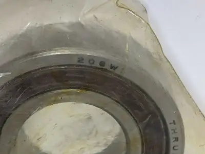 USED FAFNIR CONTACT BEARING 30MM ID, 62MM OD, 16MM WIDE