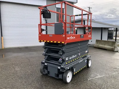 New | in-Stock 2024 SKYJACK SJ4740 E ELECTRIC SCISSOR LIFT Scissor Lifters Alberta CA | Adcock Equipment #1417675
