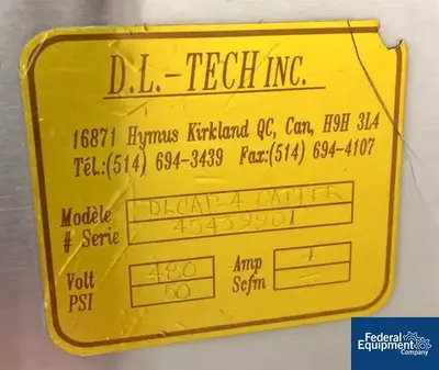 USED D L Technology DL Tech Capper, Model DLCAP-4