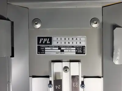 Used FEDERAL PIONEER NBLP 24B-4L Switchgears British Columbia CA | Lenmark #835539