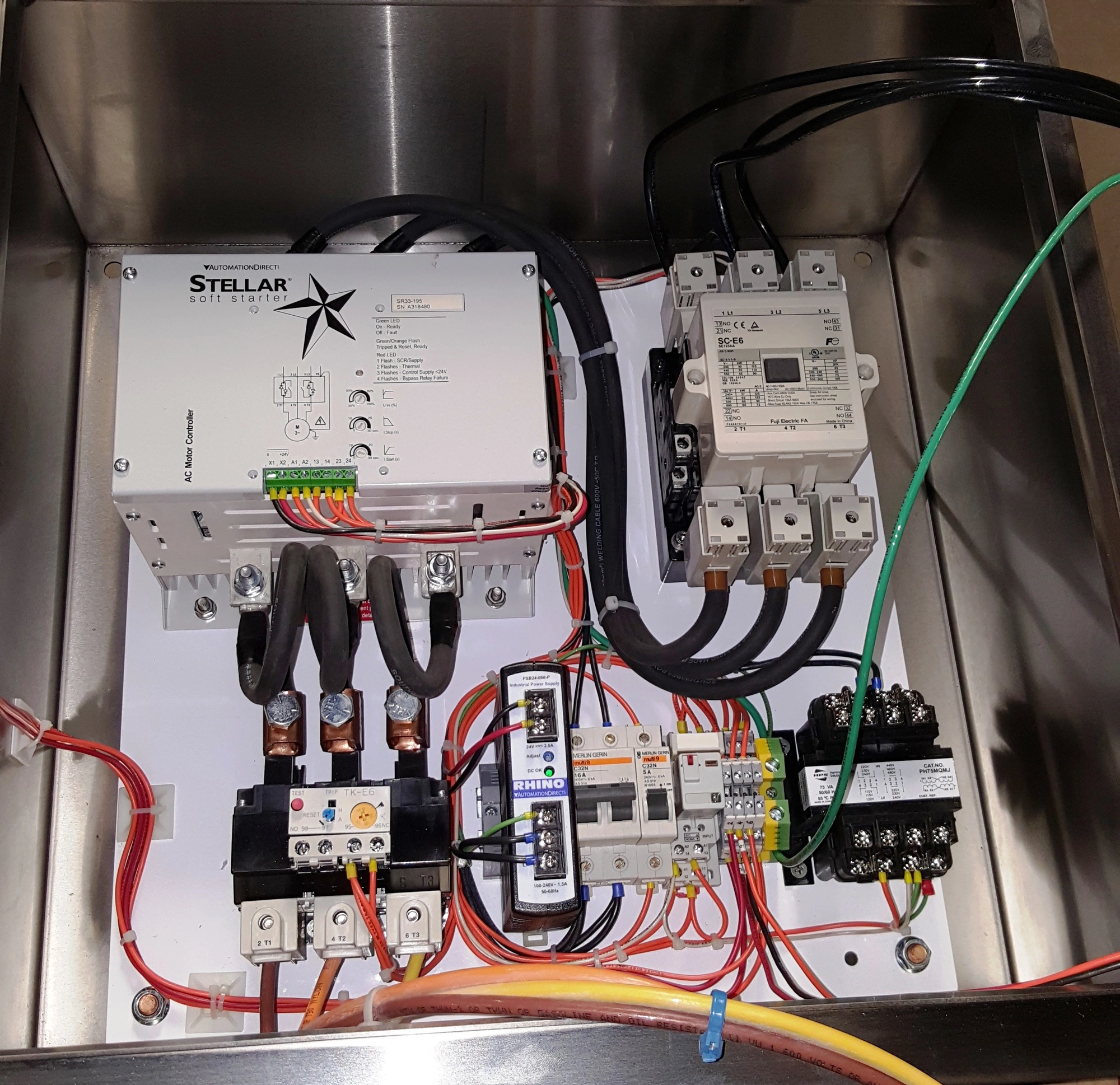 NEW M&M Equipment Corp. 440V Soft Start
