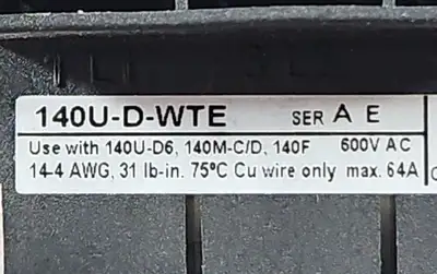 USED Allen-Bradley Allen-Bradley 140U-D-WTE