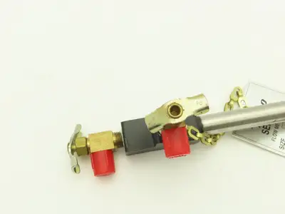 Taco Sentinel 7031-5  8" Tube Flow Meter Station 3/4"x1/2"NPT 16.5"OAL