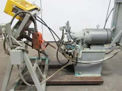 Manchester Tool & Die Model 42000 Radial Crimping Crimper Machine 460V 3Ph