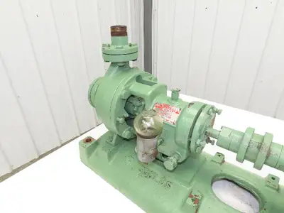 Goulds 3196 Stainless Centrifugal Pump 1"x 1-1/2" Flanged 4.5" Impeller 5Hp