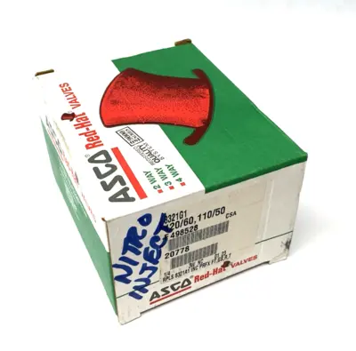 New | in-Stock ASCO RED HAT 3-WAY NORMALLY CLOSED SOLENOID VALVE 1/4" PIPE 20778 Solenoid Valves Michigan US | Maverick Industrial Sales #1090913