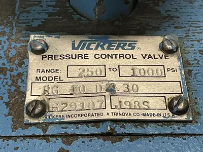 USED VICKERS RG 10 D4 30