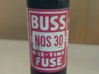 USED BUSSMANN NOS-30