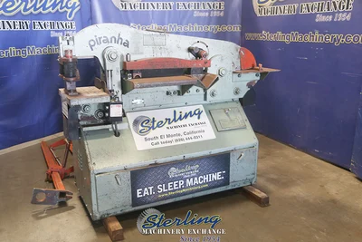 Used PIRANHA P-70 Ironworkers California US | Sterling Machinery Exchange #1465408