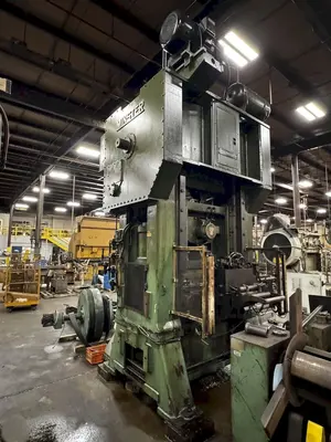 150 TON MINSTER E2-150-42-30 HEVI-STAMPER STRAIGHT SIDE PRESS: YOBRO #23911