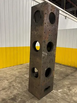 25" X 19
" X 99" STEEL BOX TABLE: YOBRO #24072