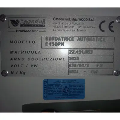 Used CASADEI _UNKNOWN_ Edge Banders Pennsylvania US | Highland Automation #1298252
