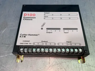 Used CUTLERHAMMER D100ERC8W PLC Input & Output Ohio US | HGR 24 #1415396