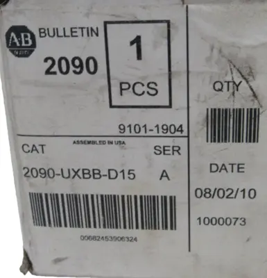 ALLEN BRADLEY 2090-UXBB-D15 BREAKOUT BOARD SER. A 2090UXBBD15 NEW, SURPLUS