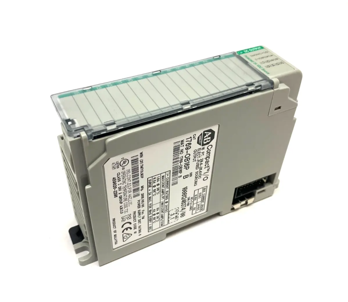 USED ALLEN-BRADLEY SER. B COMPACT I/O 16-POINT SOURCING OUTPUT MODULE