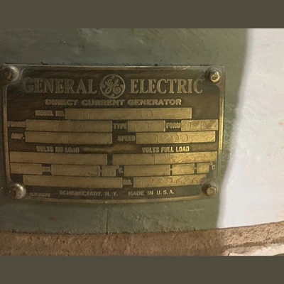 USED GENERAL ELECTRIC 7 G 85