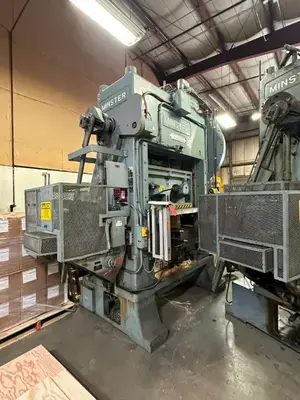 1984 MINSTER 100 TON PIECE-MAKER O.B.I, Flywheel, Single Crank Presses | Timco, Inc. (2)
