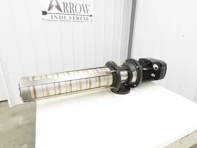 Grundfos MTR45-8/1-1 A-J-A-HUUV Immersion Pump 5.5kw 230V 3PH 1050L/min 3"Flange