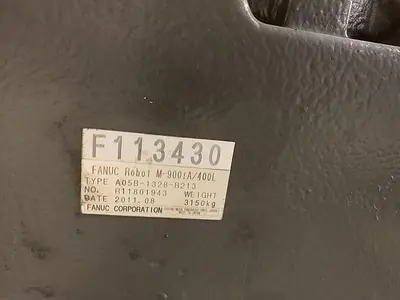Used SEVERAL FANUC M900IA/400L 6 AXIS CNC ROBOT WITH R30IA CONTROLLER 400KG X 3625MM HIGH REACH Robots | Harbor Machinery Inc. #1283328